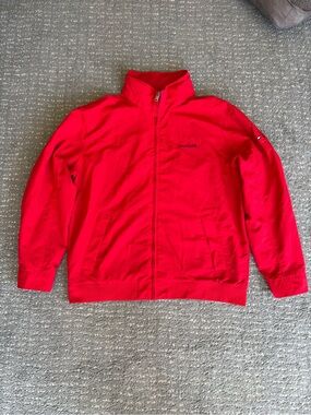 Tommy Hilfiger Bright Red Zip-Up Track Jacket